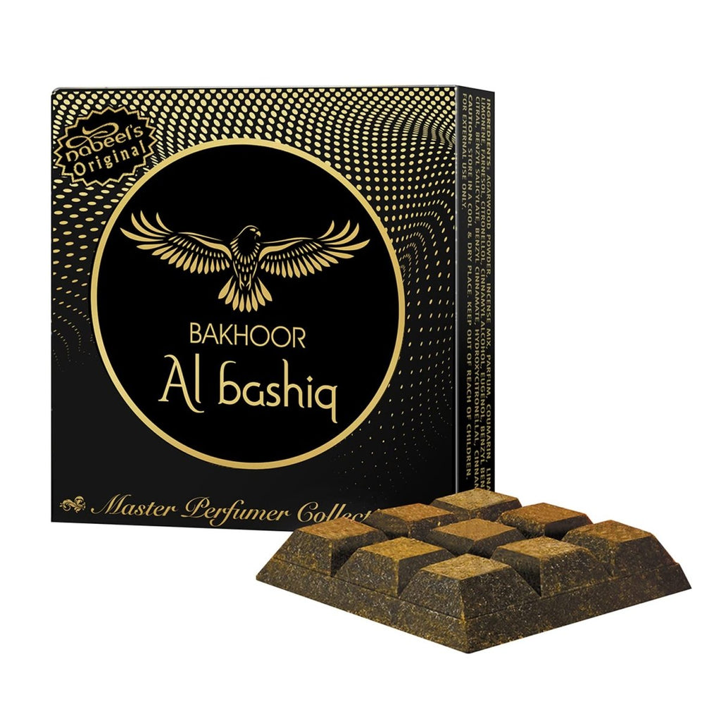 Bukhoor Árabe Al Bashiq 40g Incienso Aldehydic Floral - Rahid - Esencia de Oriente