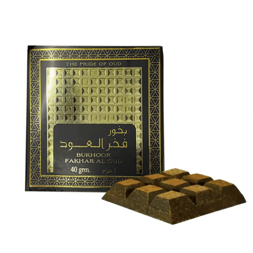Bukhoor Árabe Fakhar Al Oud 40g El Orgullo Del Oud - Rahid - Esencia de Oriente