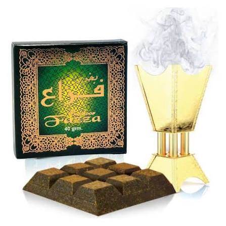 Bukhoor Árabe Fazza 40g Incienso Cálido Con Oud Y Vainilla - Rahid - Esencia de Oriente