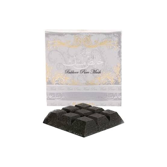 Bukhoor Árabe Pure Musk 40g Incienso Almizcle Blanco - Rahid - Esencia de Oriente