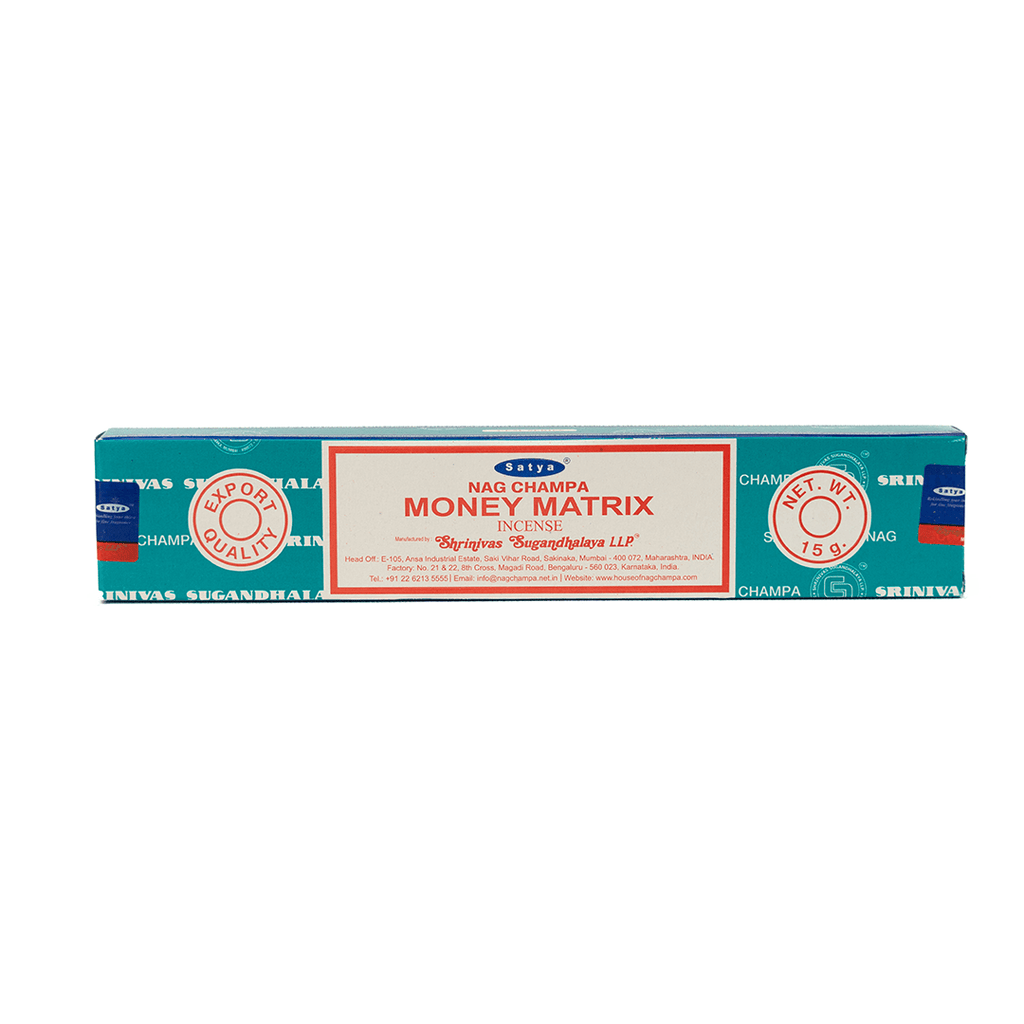 Incienso Nag Champa Money Matrix (15gr) - Rahid Wholesale