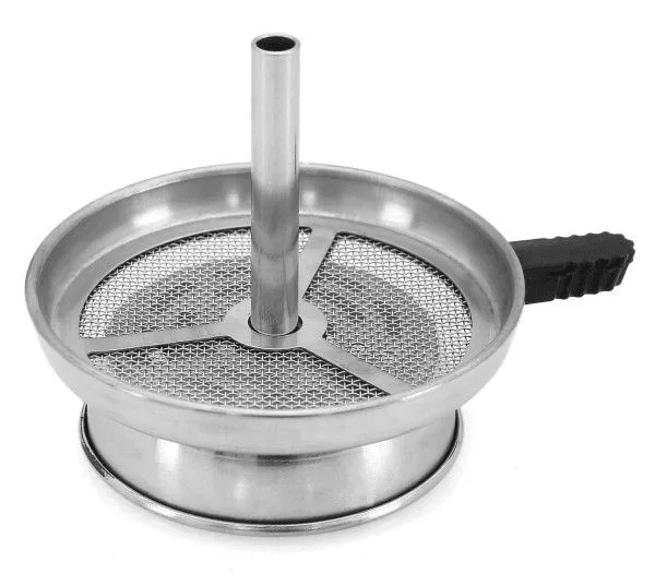 Rejilla Para Fumar Shisha Hookah Aladin Con Porta Carbón - Rahid - Esencia de Oriente