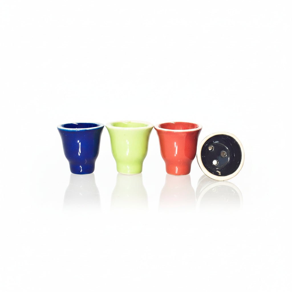Tabaquera Mini Shisha El Rahid Hookah Ceramina Hembra 4cm - Rahid - Esencia de Oriente