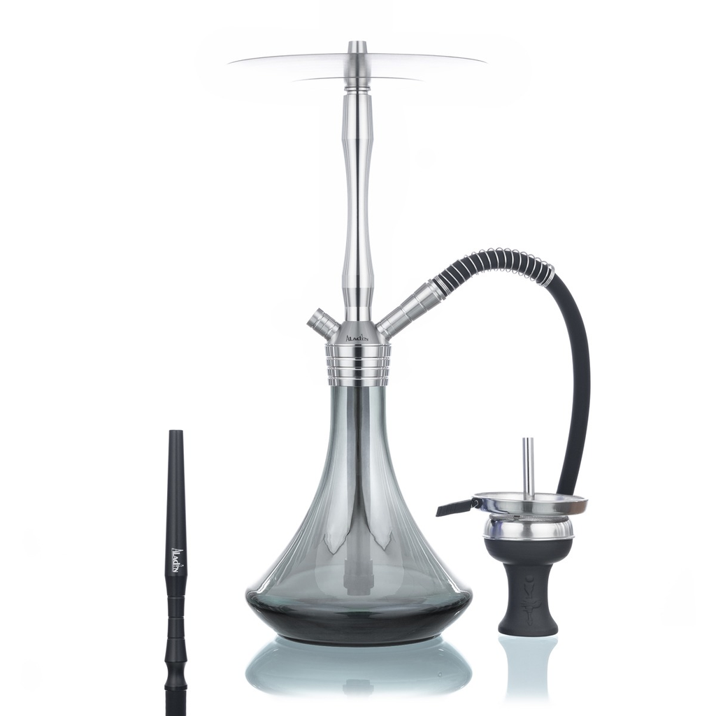 Hookah Mvp 460 Vidrio Templado, Acero Quirúrgico (55cm)