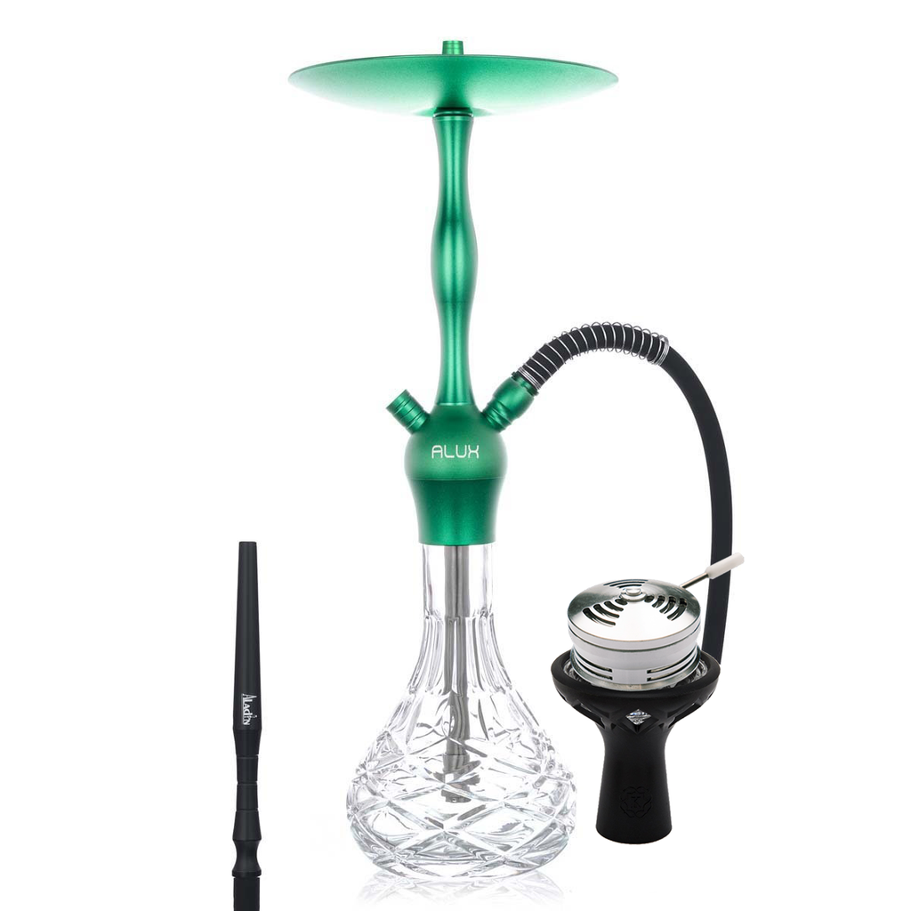 Hookah, Alux, Green, Shisha