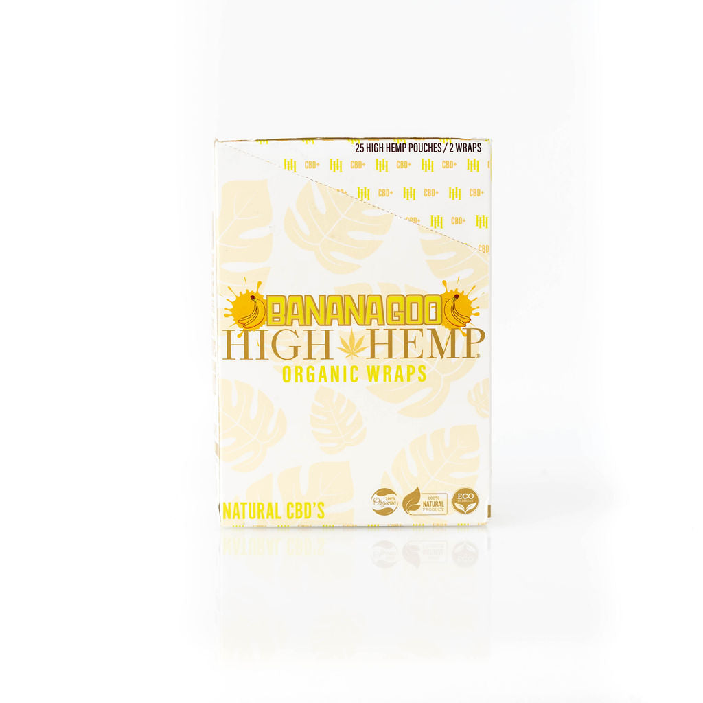 Caja Organic Wraps High Hemp CBD (25 Pack)
