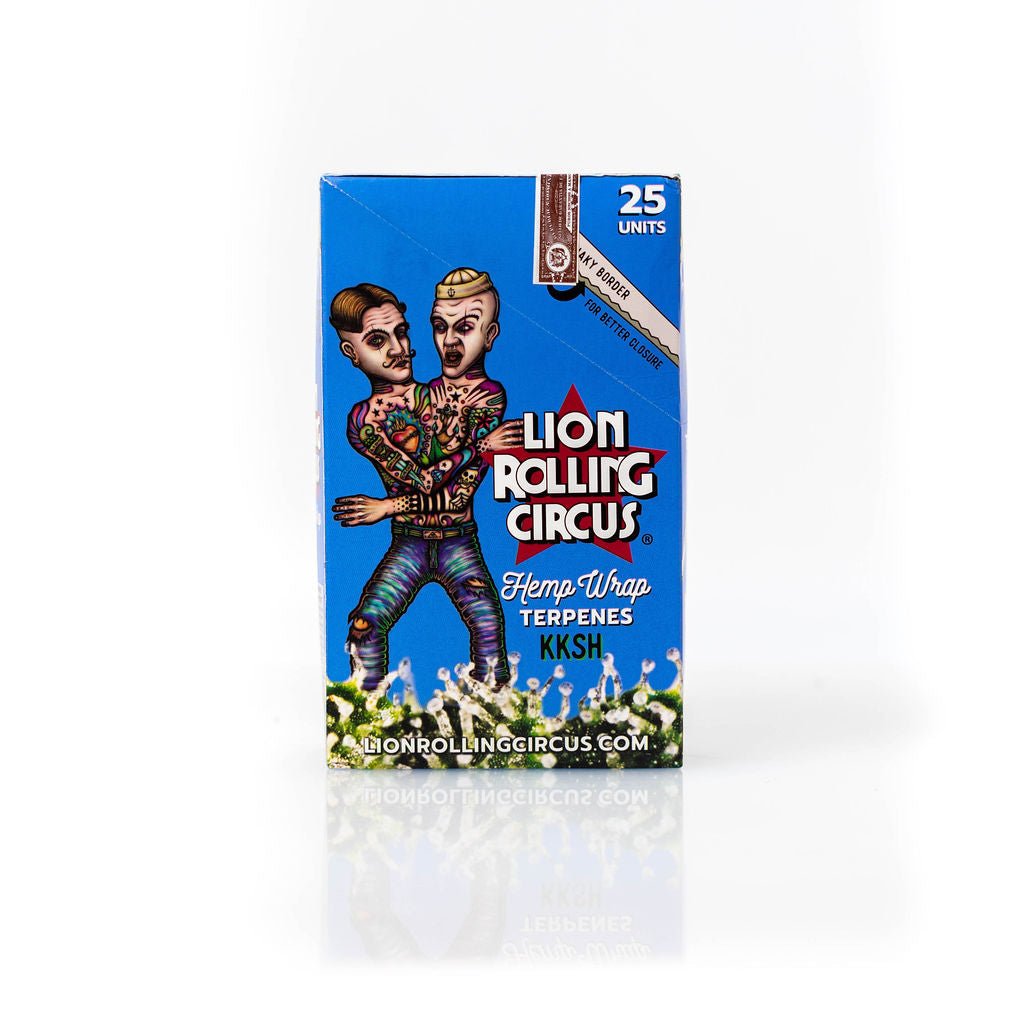 Caja Blunt Lion Circus Terpenes Double Wrap Hemp - Rahid Wholesale