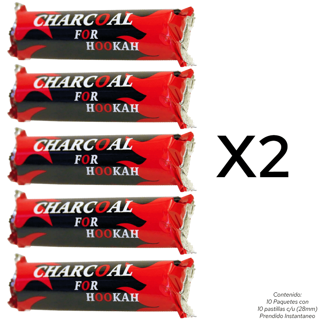 Caja De Carbón QUICK CHARCOAL 100 Pastillas Instantaneas (30mm) - Rahid Wholesale