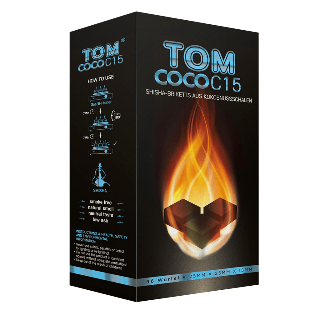Caja De Carbón TOM COCO BLUE C16 (3kg) - Rahid Wholesale