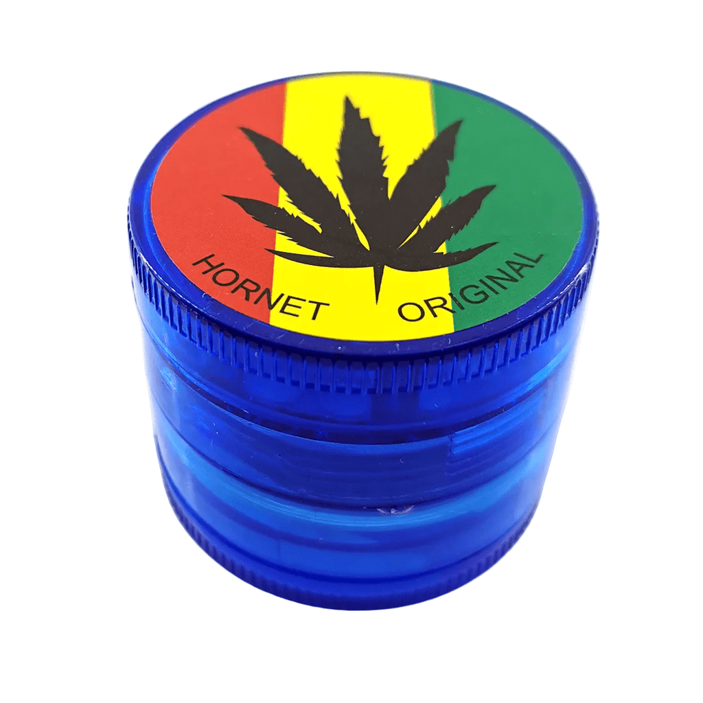Grinder Acrilico HORNET 5pts con polen catcher (60mm) - Rahid Wholesale