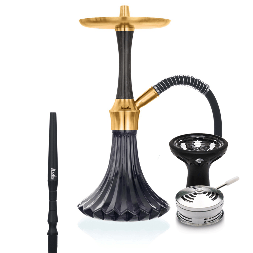 Hookah Aladin Epox 360 Acero Quirúrgico (40cm) - Rahid Wholesale