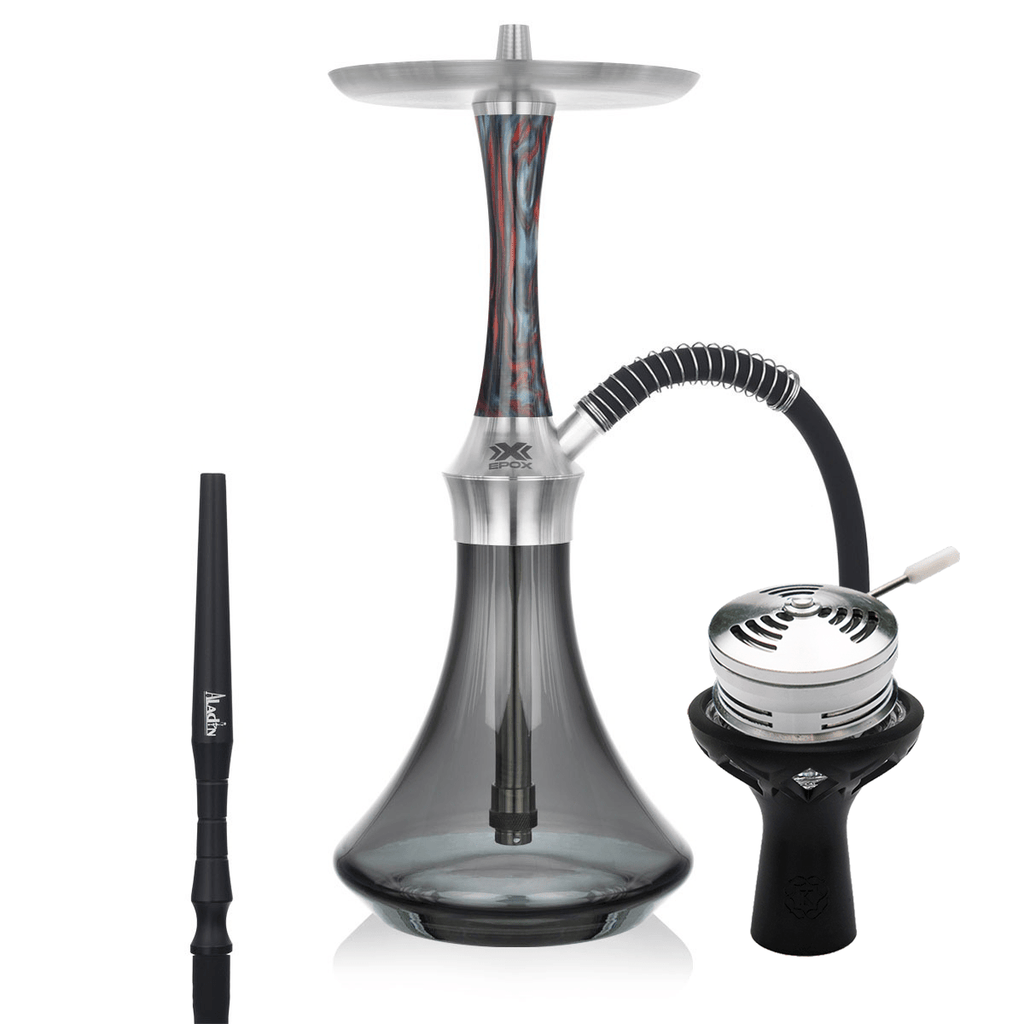 Hookah Aladin Epox 460 Acero Quirúrgico (50cm) - Rahid Wholesale