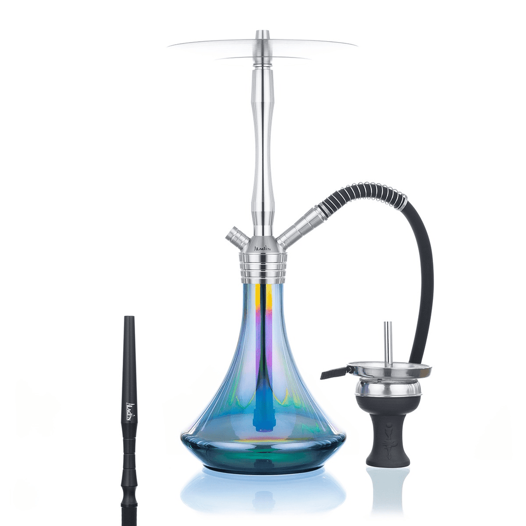 Hookah Mvp 460 Vidrio Templado, Acero Quirúrgico (55cm) - Rahid Wholesale