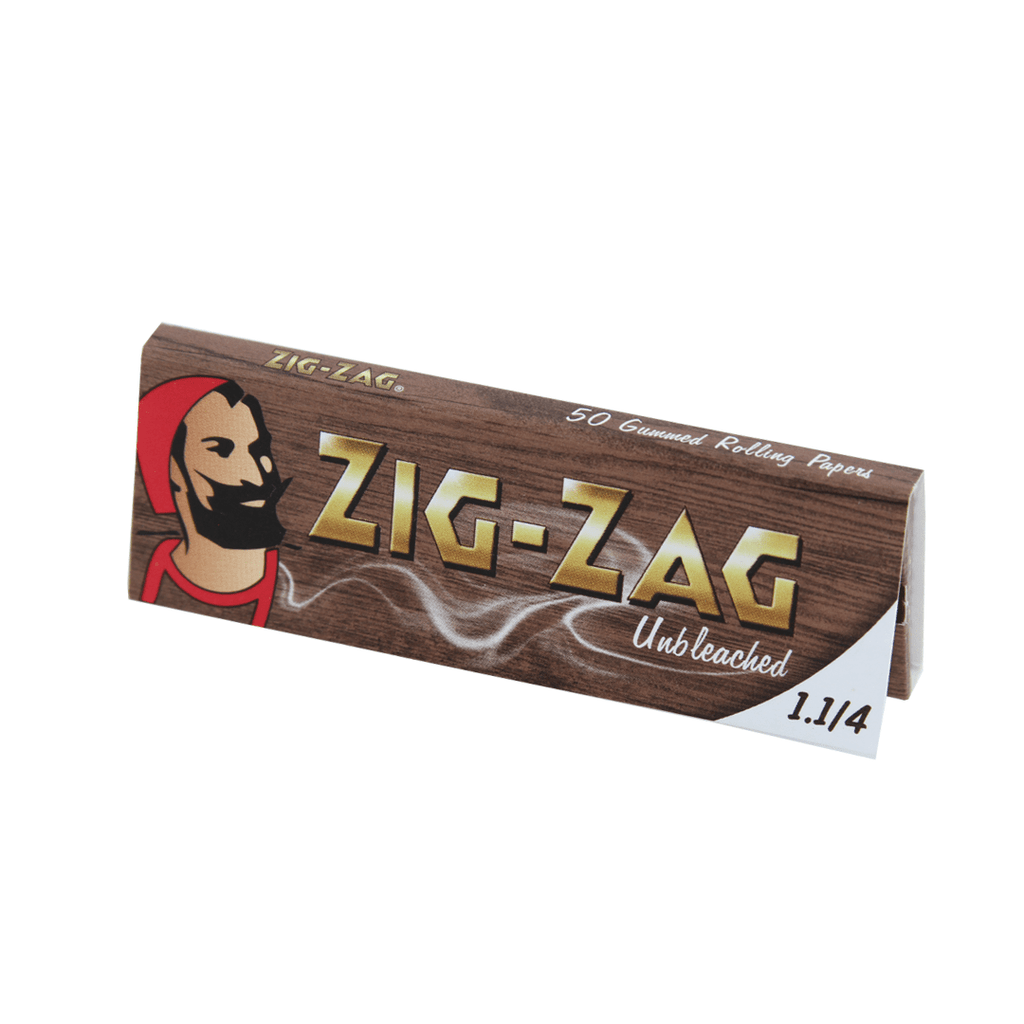 Papel Para Liar Zig Zag Unbleached 1¼ (50 Hojas) - Rahid Wholesale