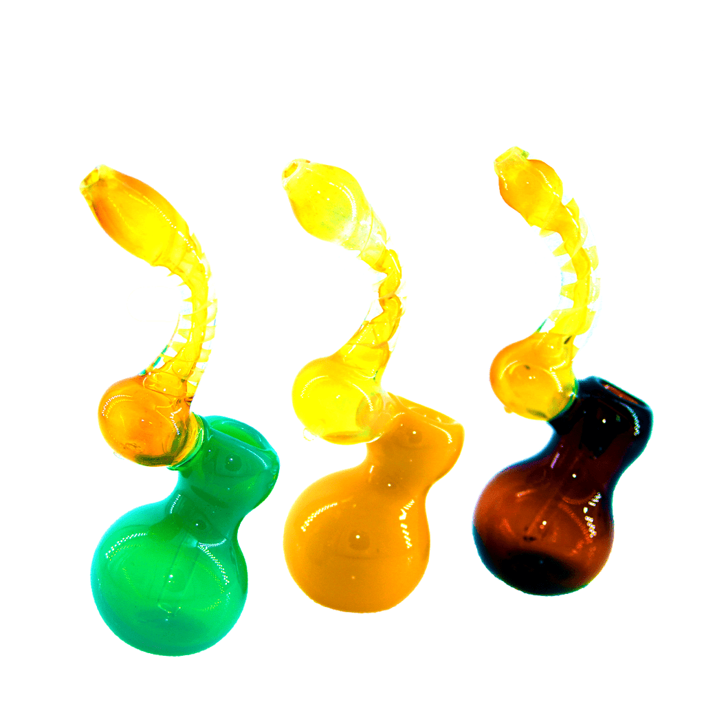 Pipa Bubbler Pyrex 12cm | Rahid Smoke Shop - Rahid Wholesale